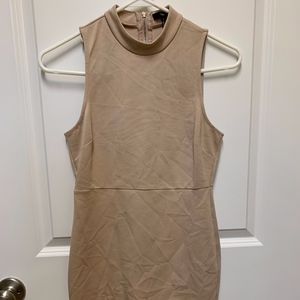 Mockneck Bodycon Mini Dress